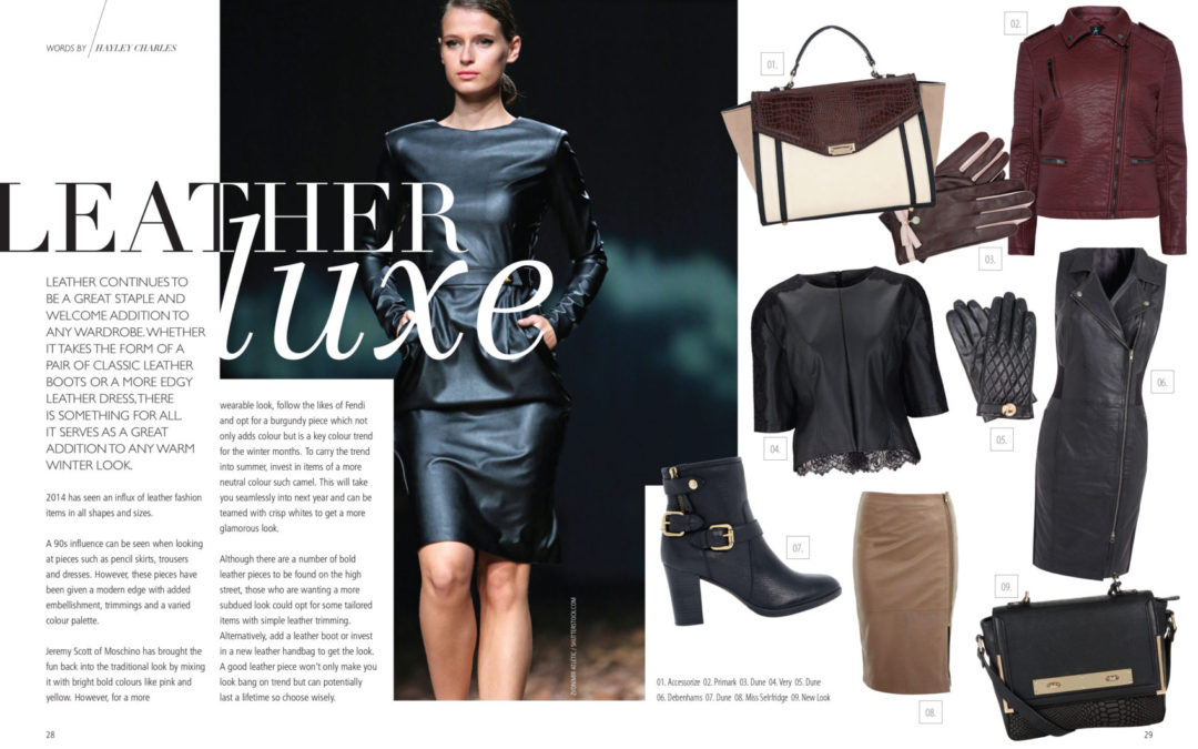 Leather Luxe – Trend