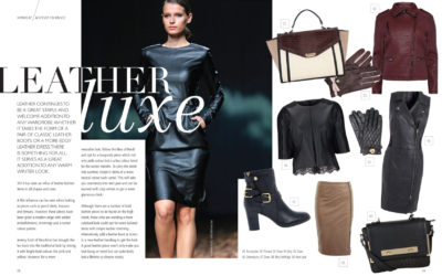 Leather Luxe – Trend